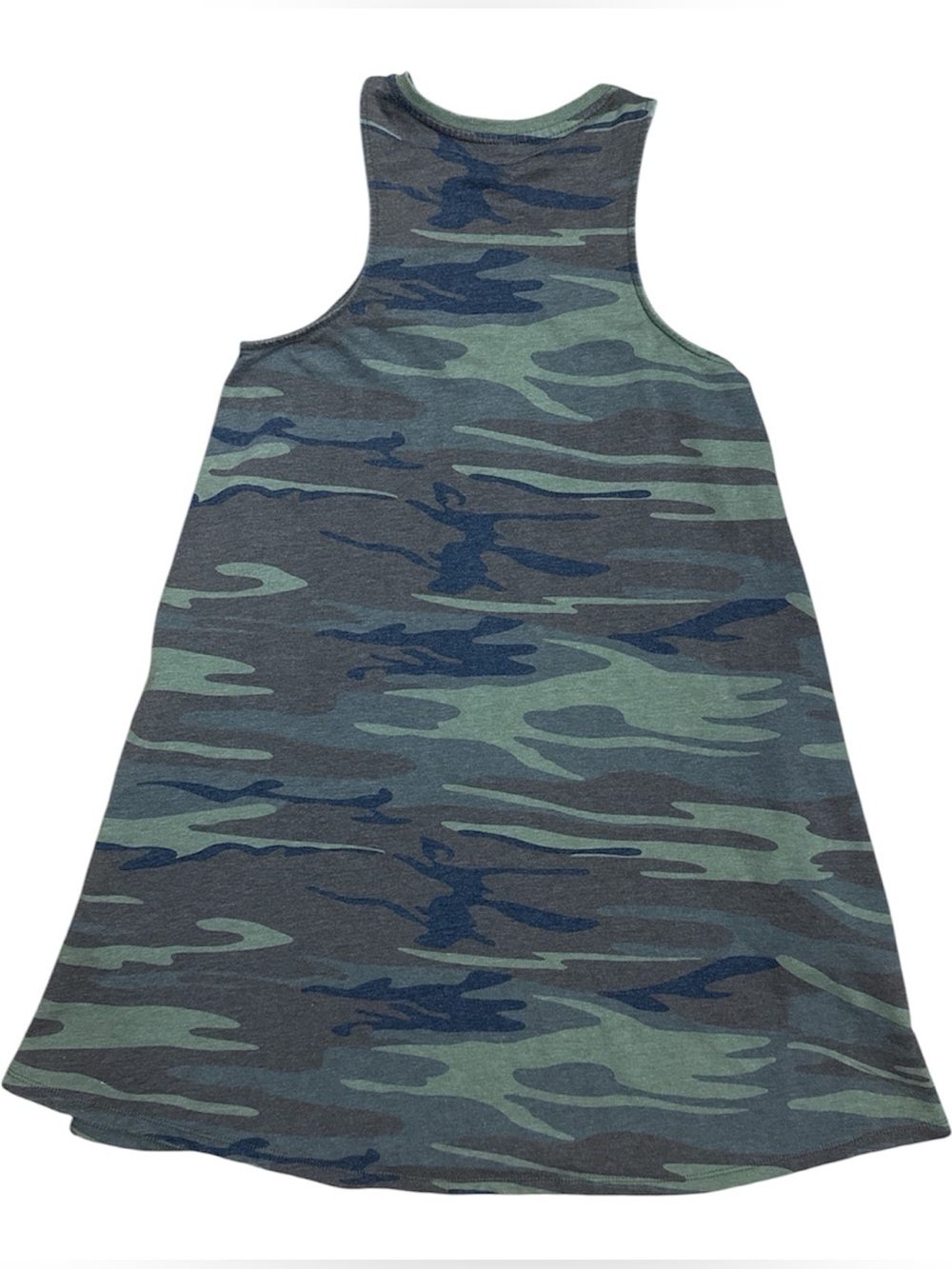 Z Supply All Tied Up Camo Lace-Up Shift Dress - Picture 5 of 9